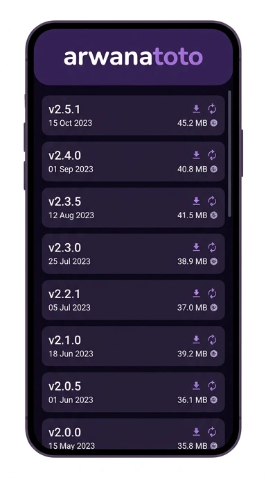 Riwayat Versi arwanatoto untuk Pengguna Android